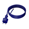 Kabel 3x1,5mm2 CEE 7/7 (E/F) vidlice,vodiče,SCHUKO vidlice