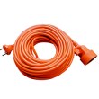 Prodlužovací síťový kabel Zásuvky: 1 PVC oranžová 2x1mm2 30m