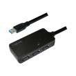 Repeater USB USB 3.0 USB A zásuvka x4,USB A vidlice 10m