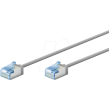 Patch cord U/UTP 6a lanko Cu LSZH šedá 5m 32AWG -20÷75°C