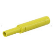 Konektor: banánek 4mm zásuvka 32A 1kV L: 65mm žlutá izolované