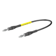FAL-20021 Měřicí šňůra 60VDC 30VAC 15A banánek 4 mm,z obou stran černá