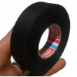 Textilní páska PET fleece 19mm L:25m černá