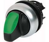 Přepínač: otočný 2 polohy 22mm zelená Podsv: M22-FLED,M22-LED