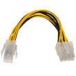 Cable: mains ATX P4 male,EPS 8pin female 0.15m
