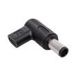 Adaptér USB C zásuvka,DC 7,4/5,0 zástrčka černá 100W 5A