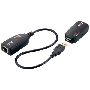 Extender USB USB 2.0 černá Kat: 5e,6 50m
