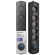 Plug socket strip: protective Sockets: 5 230VAC 10A black