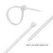 Cable tie L: 160mm W: 4.8mm polyamide natural 100pcs UL94V-2