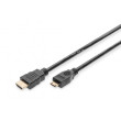 Kabel HDMI 1.3 HDMI mini vidlice - HDMI vidlice 3m černá
