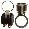 Přepínač odolný vandalům s aretací DPST-NO ON-OFF 22mm 12A