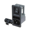 Konektor IEC 60320,napájecí AC 6762 zásuvka vidlice 10A