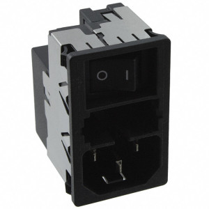 Konektor IEC 60320,napájecí AC KMF zásuvka vidlice 2A 250VAC