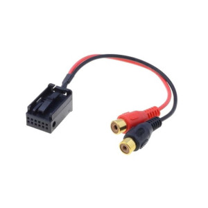AUX in adaptér pro autorádio CD30 MP3, CD70 NAVI, CDC40 OPERA DVD 90NAVI do Opel Astra 2004->2009, Opel Tigra 2004->2009, Opel Zafira 2005->2011
