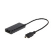 Adaptér HDMI zásuvka,USB B micro zásuvka,USB B micro vidlice