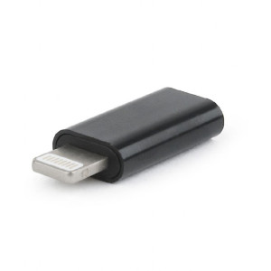 Adaptér vidlice Apple Lightning,USB C zásuvka černá