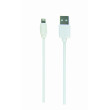 Kabel USB 2.0 vidlice Apple Lightning,USB A vidlice 2m bílá