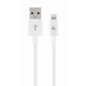 Kabel USB 2.0 vidlice Apple Lightning,USB A vidlice zlacený