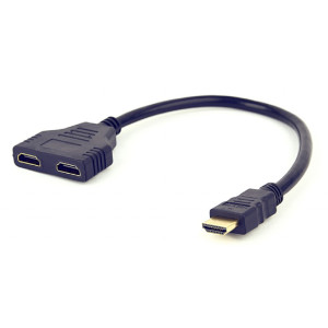 Rozbočovač pasivní Barva: černá Vst: zástrčka HDMI