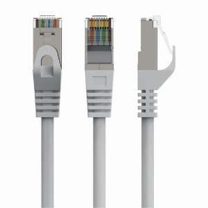 Patch cord F/UTP 6 lanko CCA PVC šedá 20m RJ45 vidlice 26AWG