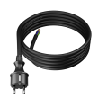 Kabel 3x2,5mm2 CEE 7/7 (E/F) vidlice,vodiče,SCHUKO vidlice