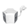 Prodlužovací síťový kabel 3x1,5mm2 Zásuvky: 5 PVC bílá 2m 16A