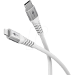 Kabel USB 2.0 vidlice Apple Lightning,USB C vidlice 1m bílá