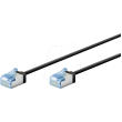 Patch cord U/FTP 6a lanko Cu LSZH černá 5m 32AWG -20÷75°C