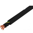 Vodič licna Cu JZ-500 7G0,5mm2 černá PVC 300/500V