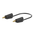 LK-4A-F10-10021 Měřicí šňůra 60VDC 30VAC 19A banánek 4mm-banánek 4mm Dél: 1m