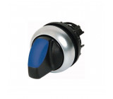 Přepínač: otočný 2 polohy 22mm modrá Podsv: M22-FLED,M22-LED