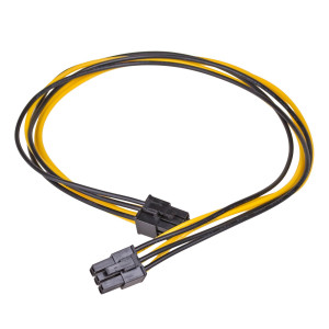 Kabel: napájecí z obou stran,PCI-E 6pin zásuvka 0,4m