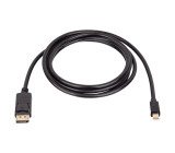 Kabel DisplayPort vidlice,mini DisplayPort vidlice 1,8m