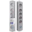 Plug socket strip: protective Sockets: 5 230VAC 10A grey