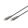 Kabel HDCP 1.4,HDCP 2.2,HDMI 2.0,optický 15m černá