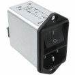 Konektor IEC 60320,napájecí AC C14 (E), s filtrem, s vypínačem