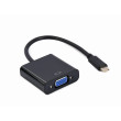 Adaptér USB 3.1 D-Sub 15pin HD zásuvka,USB C vidlice 0,15m