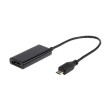 Adaptér HDMI zásuvka,USB B micro zásuvka,USB B micro vidlice
