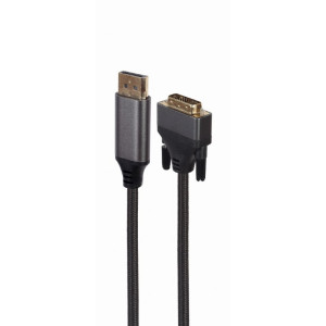 Kabel DisplayPort vidlice,DVI-D (24+1) vidlice 1,8m černá