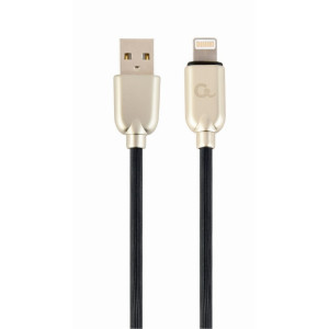 Kabel USB 2.0 vidlice Apple Lightning,USB A vidlice 2m černá