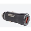 USB CL zapalovač nabíječka 2PORT 20W černá