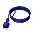 Kabel 3x1,5mm2 CEE 7/7 (E/F) vidlice,vodiče,SCHUKO vidlice