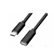 Kabel High Speed,USB 2.0 USB C zásuvka,USB C vidlice 2m PVC