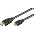 Kabel HDMI 2.1 HDMI vidlice,mini HDMI vidlice PVC Dél: 1m