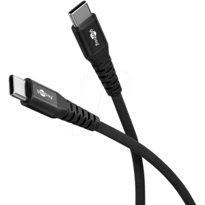 Kabel USB 2.0 USB C vidlice,z obou stran 3m černá 0,48Gbps