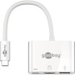 Adaptér HDMI 1.4,USB 3.0 0,15m bílá Podpora: 4K,UHD 2160p