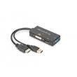 Konvertor DisplayPort 1.2a,dual link,HDMI 1.4,USB 2.0 0,2m