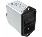 Konektor IEC 60320,napájecí AC C14 (E), s filtrem, s vypínačem