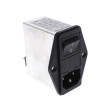 Konektor IEC 60320,napájecí AC zásuvka vidlice 6A 250VAC