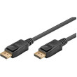 Kabel DisplayPort 2.1 DisplayPort vidlice,z obou stran 1m